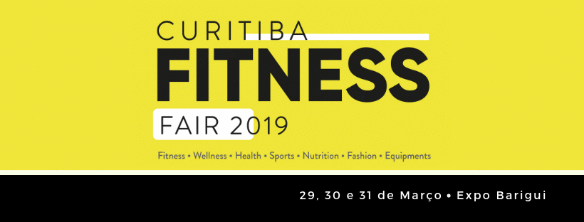 Banner Curitiba Fitness Fair 2019